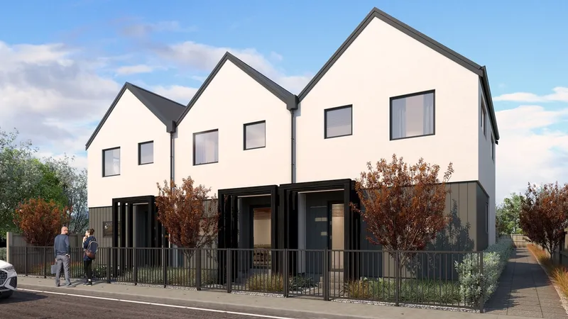 Townhouse rendering Hereford St