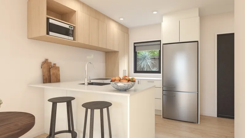 Indoor townhouse render