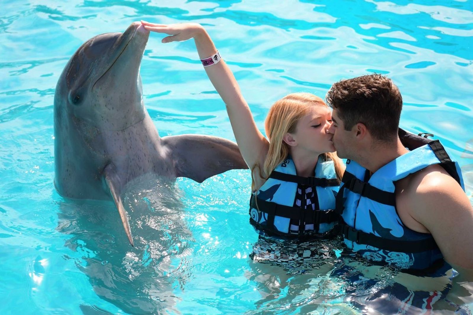 Dolphin Swim Encounter at Chankanaab Marine Park