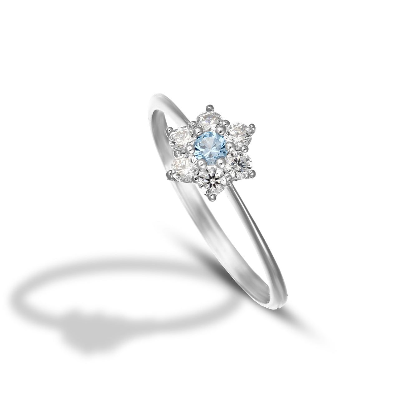 Anello da Donna Collezione Flora in oro 9kt