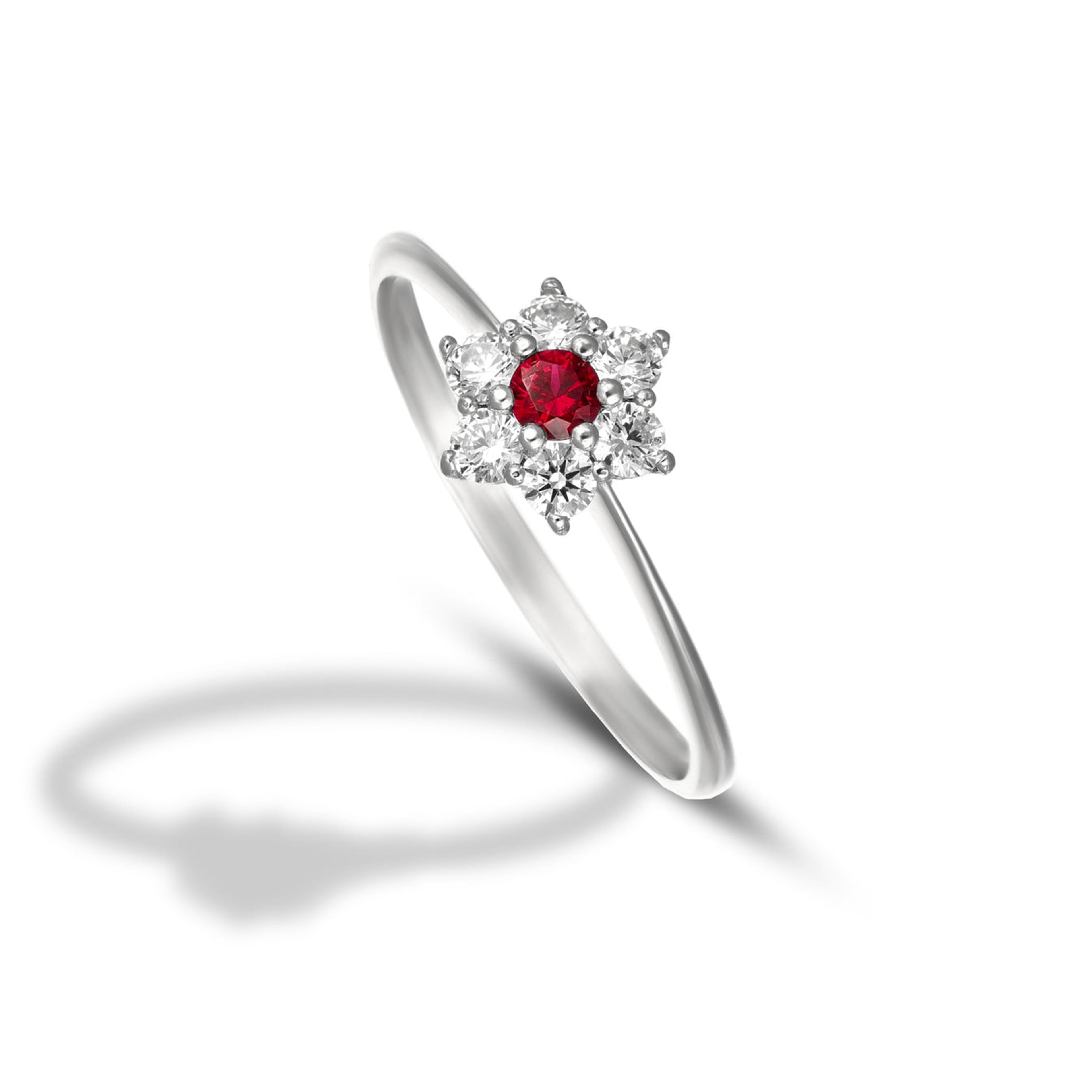 Anello da Donna Collezione Flora in oro 9kt