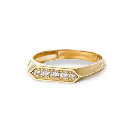Anello da Uomo e da Donna Collezione Eidos - Exagon