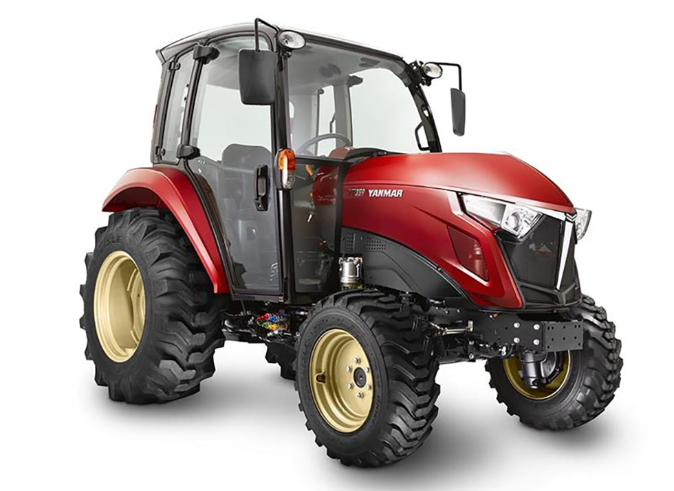 Yanmar SA series tractor parked in Louisiana field