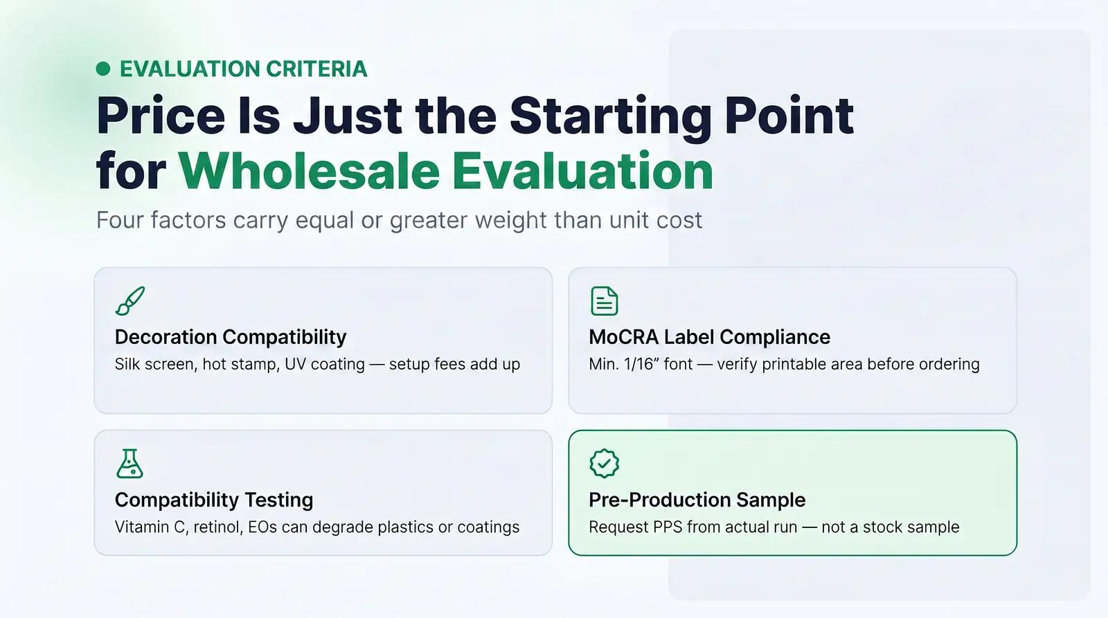 What to Compare Beyond Price