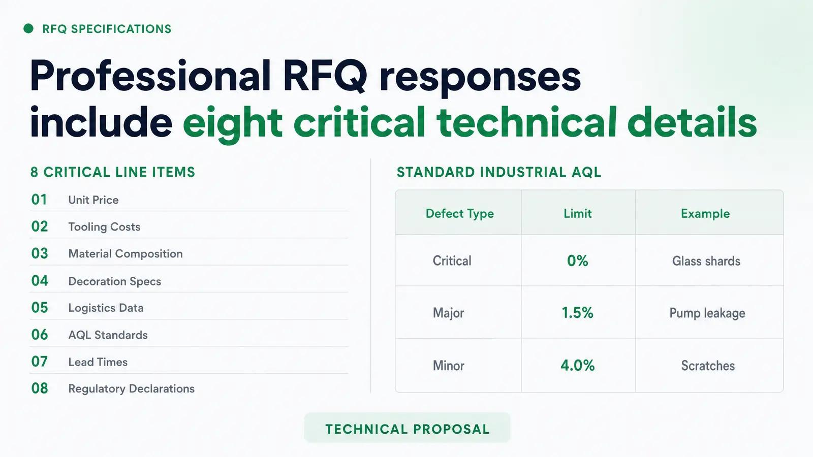 What a Good RFQ Response Looks Like