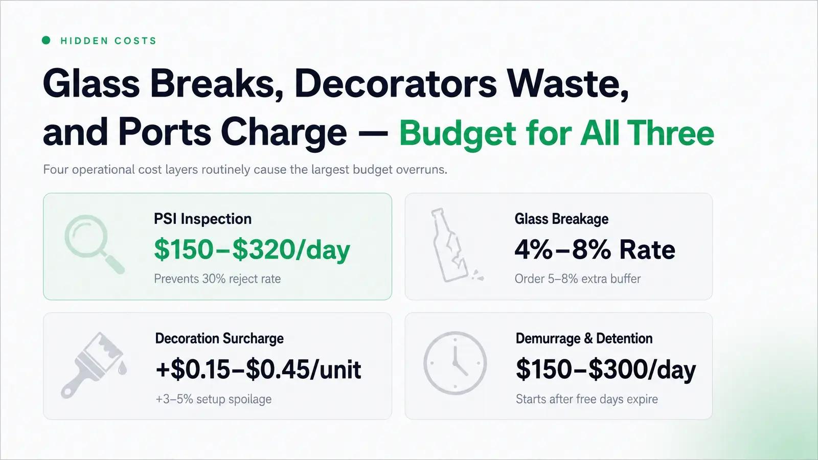Spoilage, Inspection, and Hidden Cost Components
