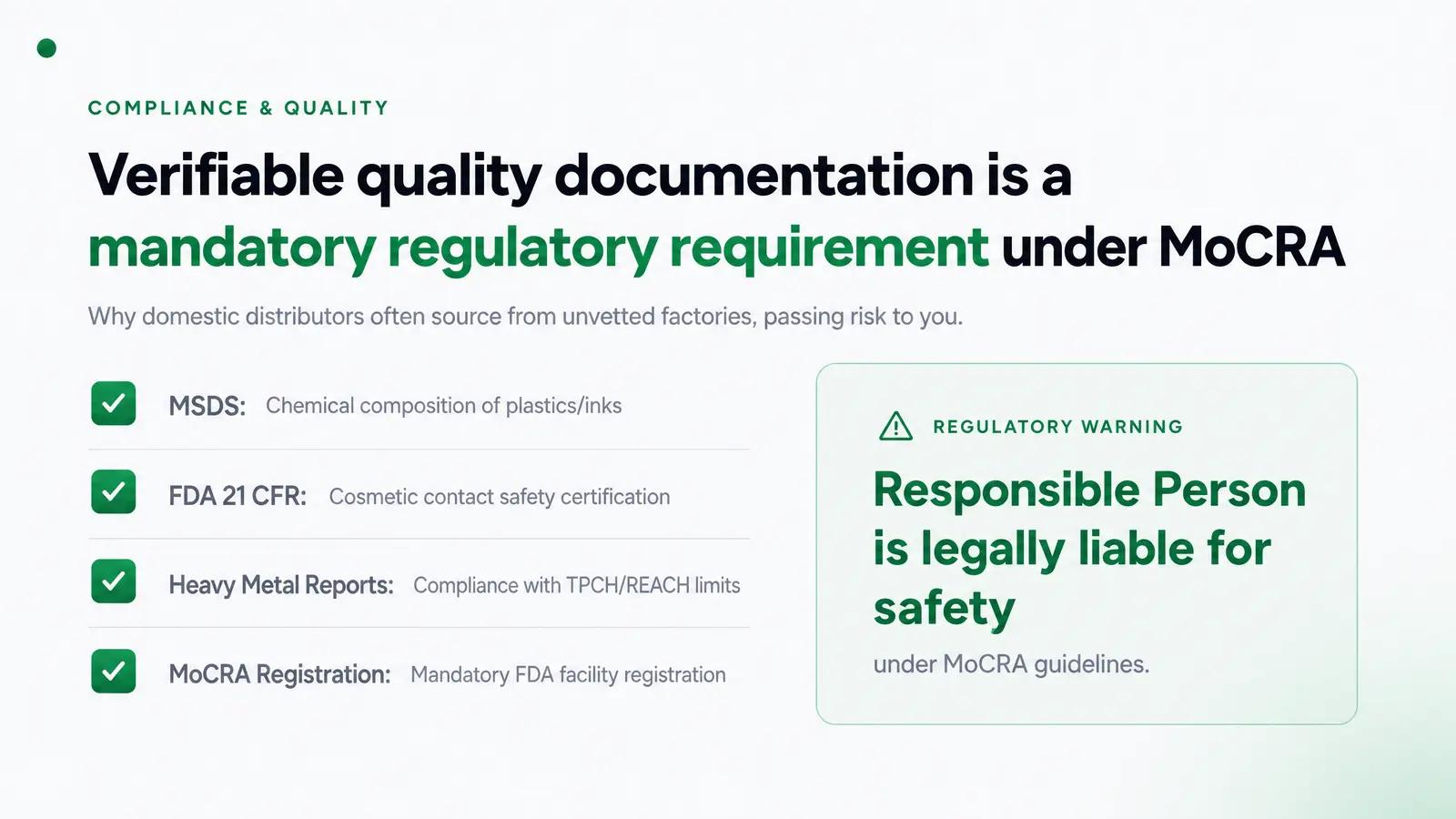 What "Quality Verification Access" Actually Means