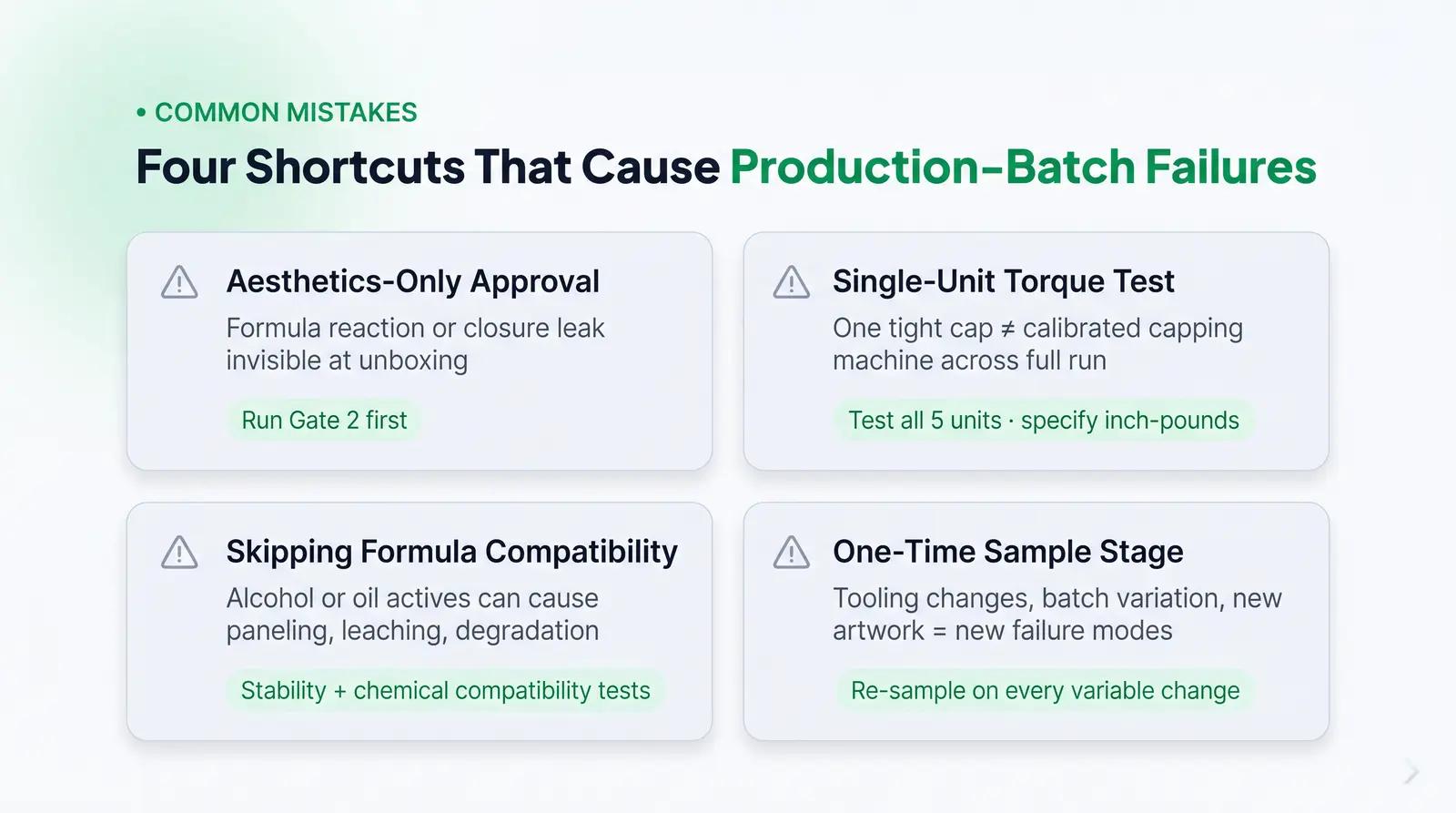 Common Sample Approval Mistakes and How to Avoid Them