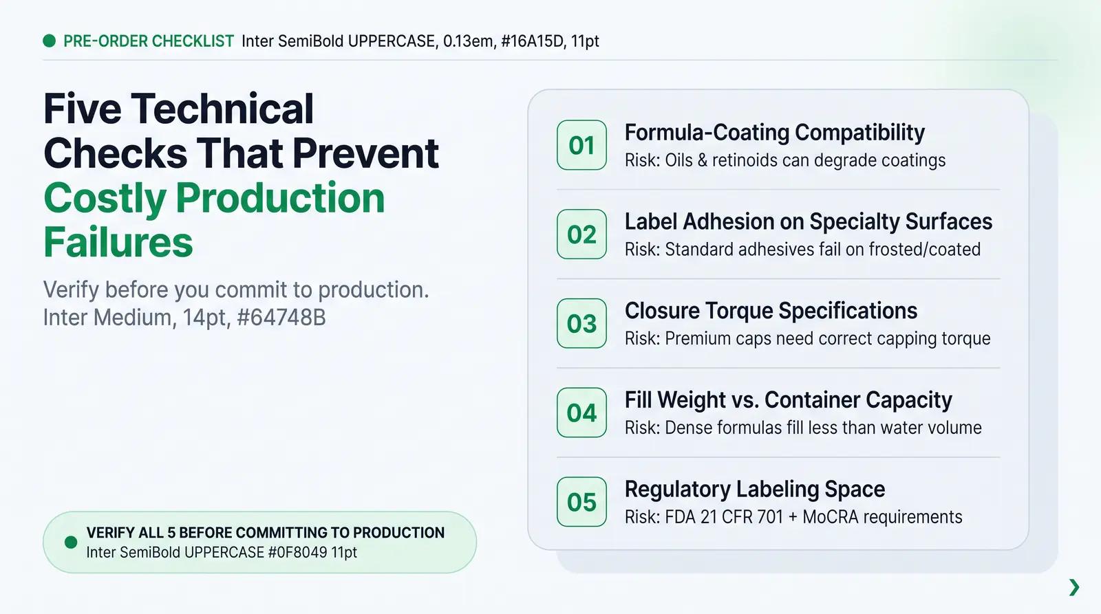 What to Verify Before You Order Stock with Decoration Upgrades