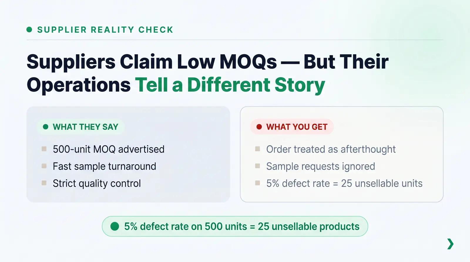 Why "Small-Brand Friendly" Has to Be Verified, Not Assumed