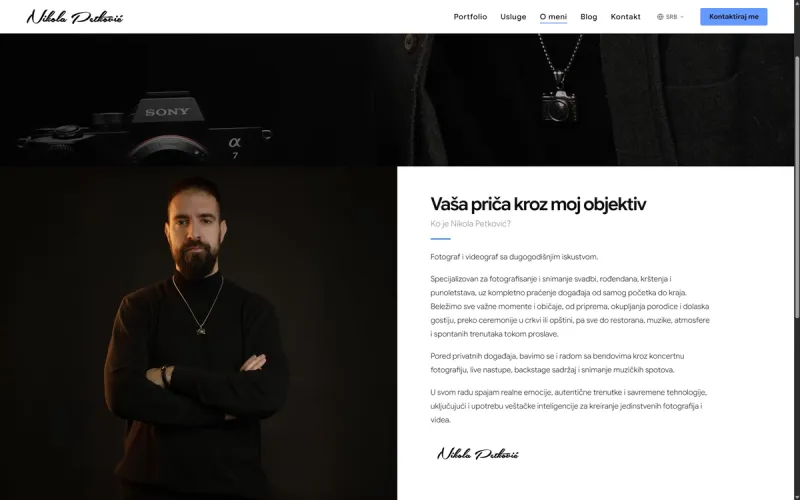 Fotograf - Veb sajt galerija, slika 2