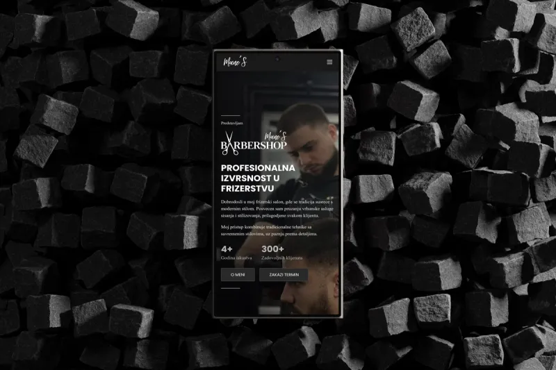 Frizerski salon - Veb sajt galerija, slika 1