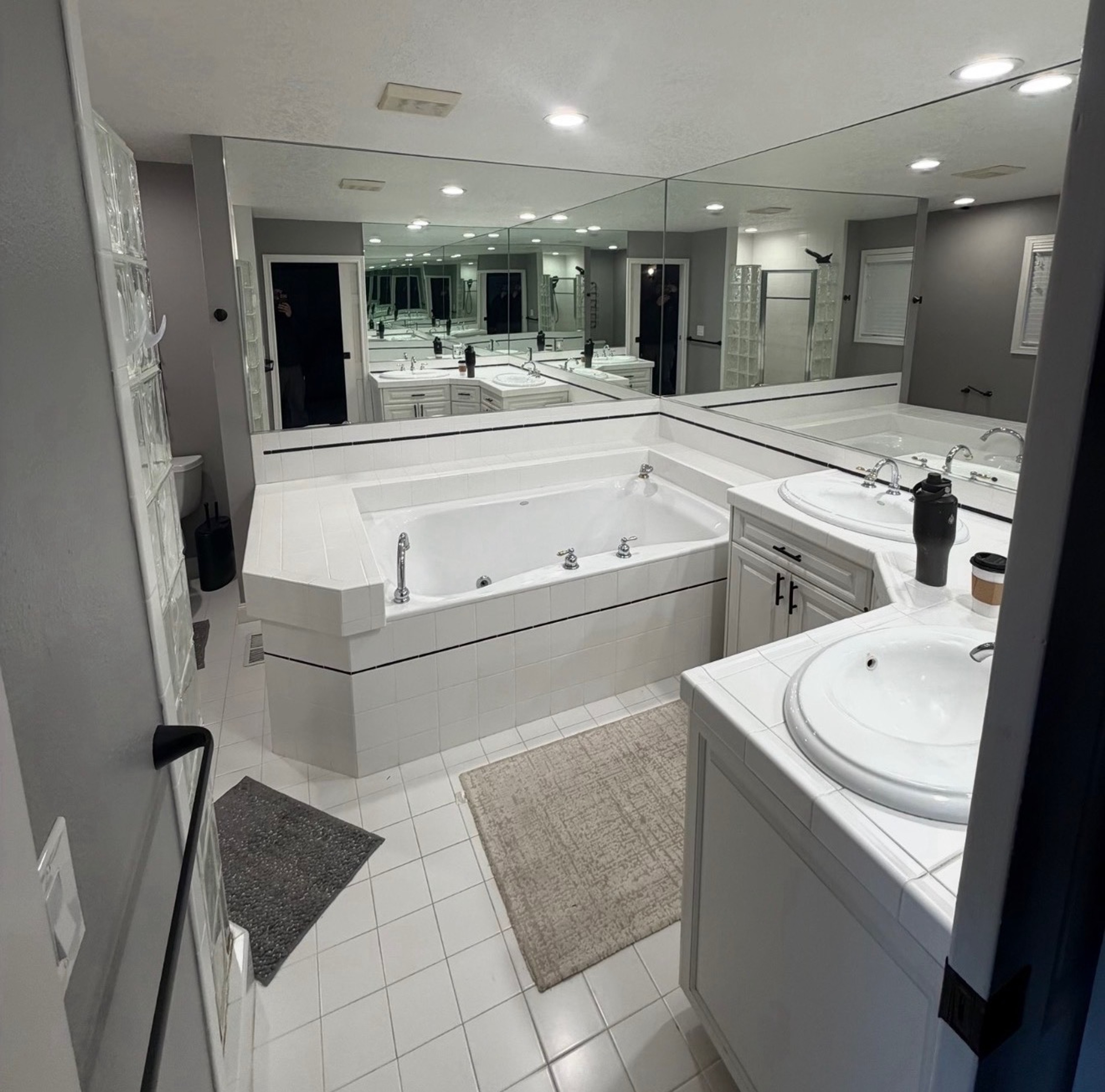 Brooks Road Transformation before