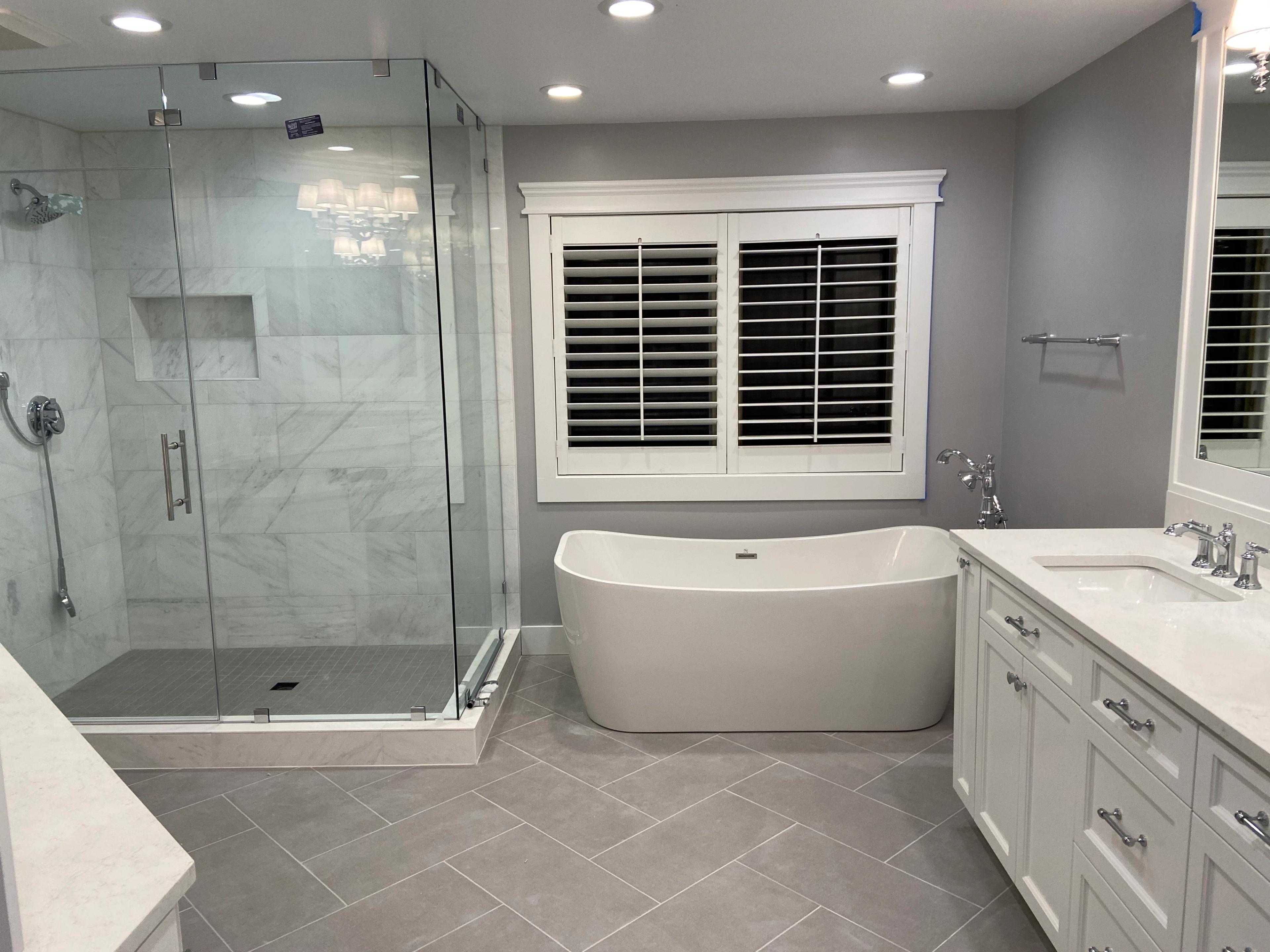 Bathroom Remodel after
