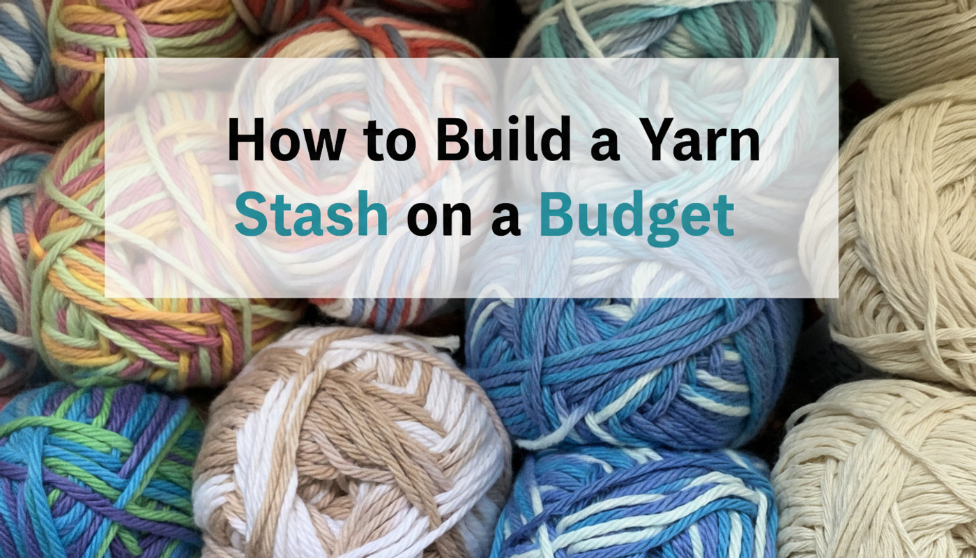 How to Build a Yarn Stash on a Budget (Without Going Broke)