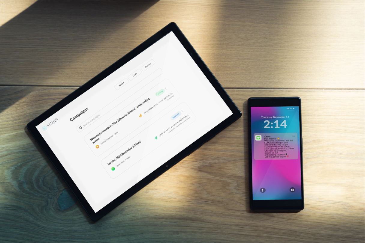 Attensi Manager product manager