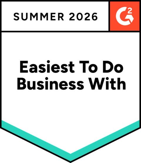 G2 Summer 2026 Easiest To Do Business With