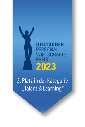 Deutscher Personalwirtschaftspreis 2023 – 3. Platz Talent & Learning