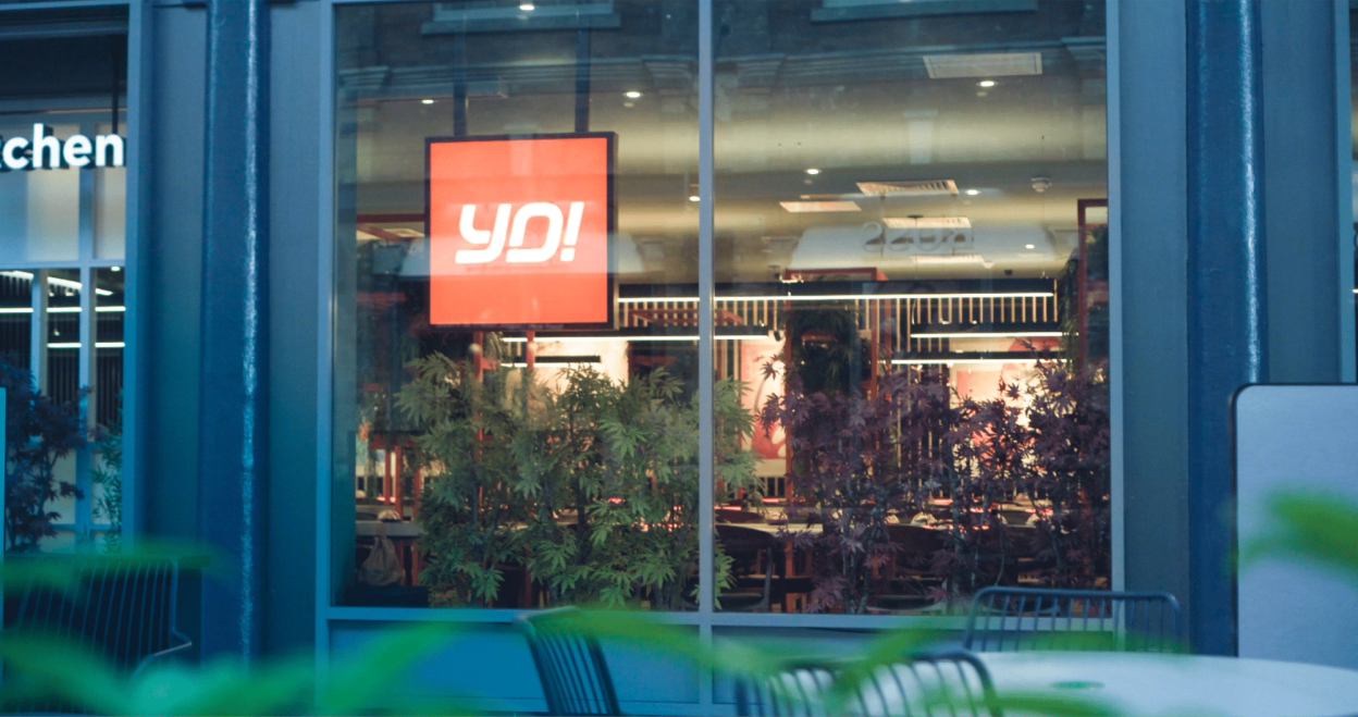 yo sushi storefront