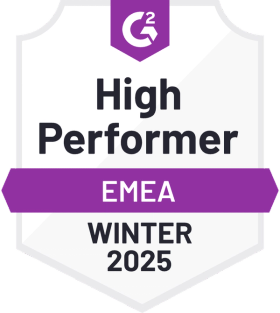 G2 High Performer EMEA Winter 2025