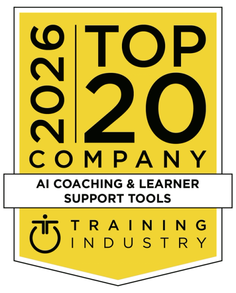 Training Industry Top 20 Company 2026: AI Coaching & Learner Support Tools