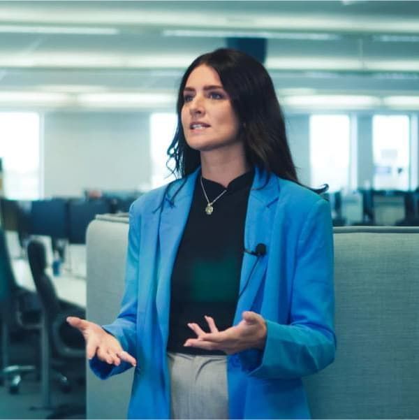 OneBright employee woman