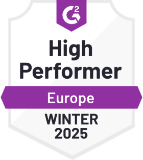 G2 High Performer Europe Winter 2025