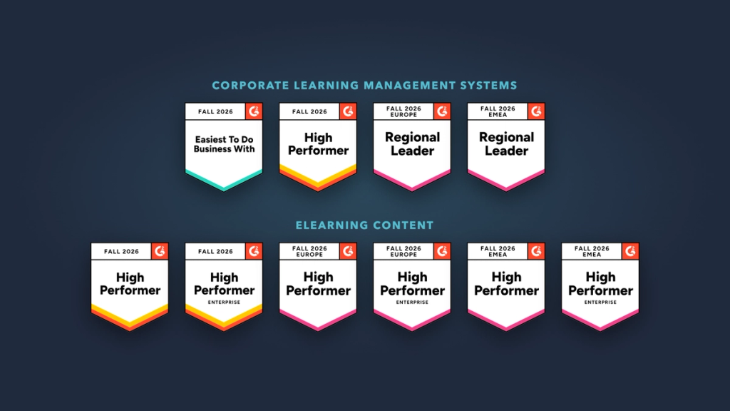 G2 Fall 2026: what ten badges say about training people come back to