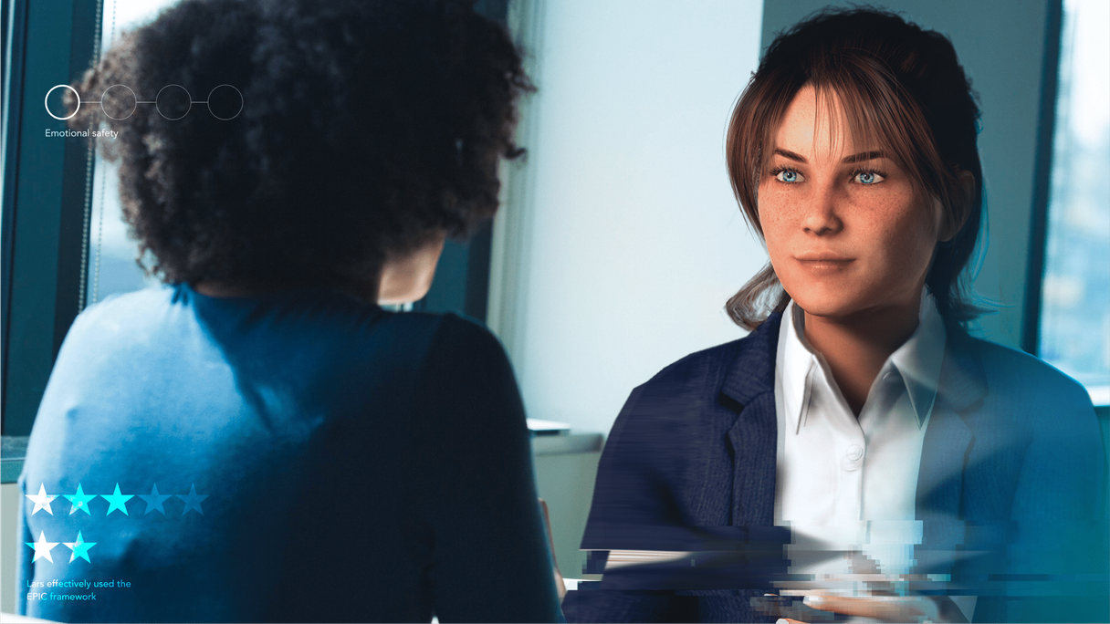 KI-Coaching-Avatar von Attensi RealTalk