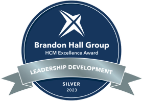 Brandon Hall Group HCM Excellence Award Leadership Development Silver 2023
