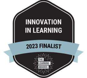 The Learning Awards - Learning Technologies Award 2023 Finalist
