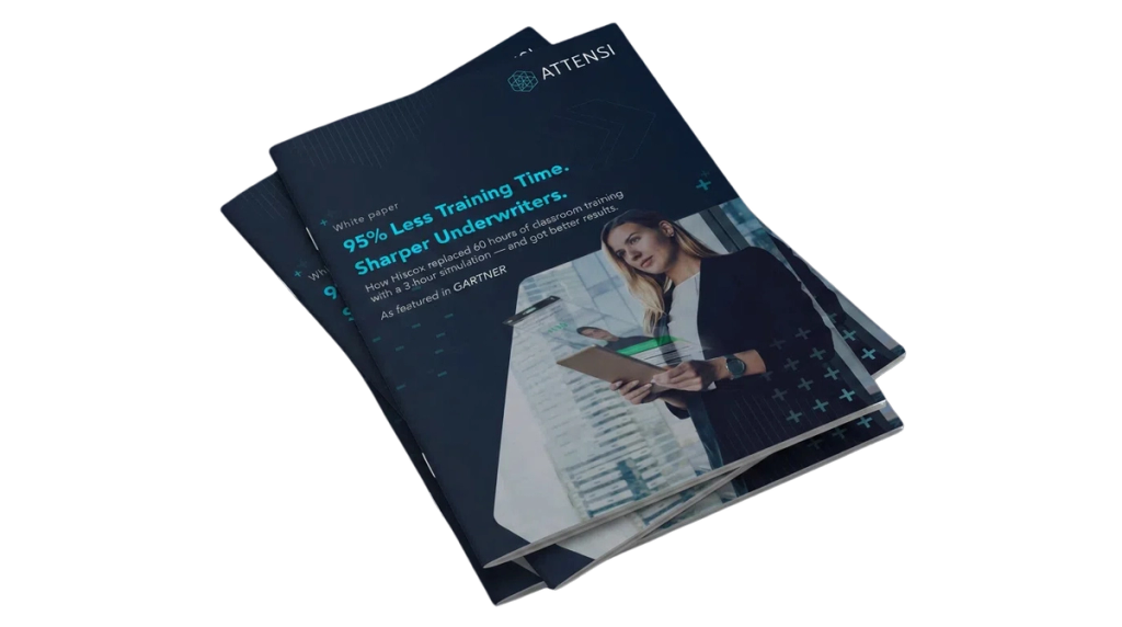95% Less Training Time. Sharper Underwriters.