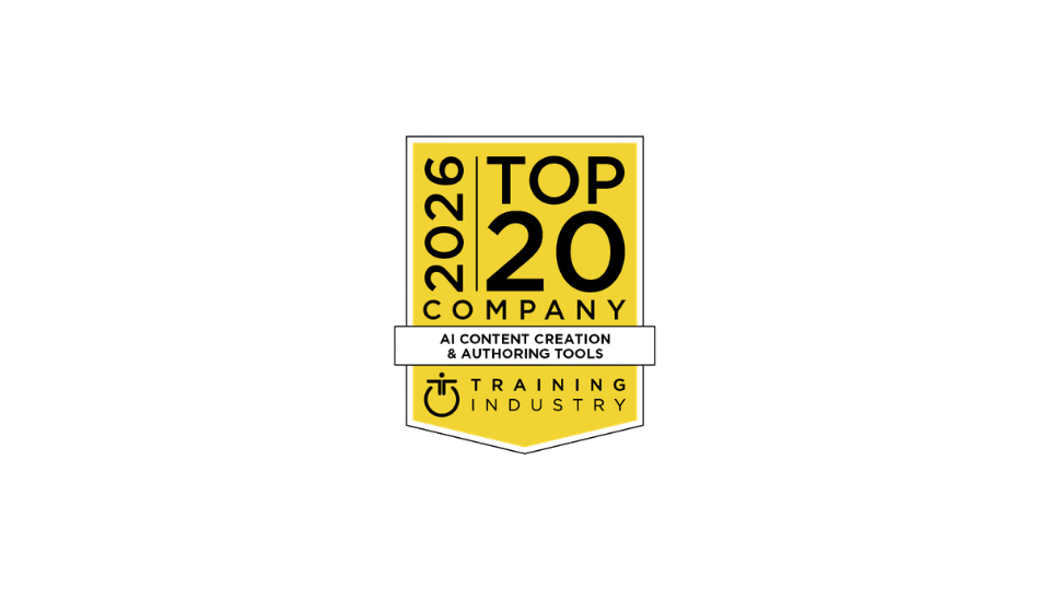 Two Training Industry Lists in One Year: Attensi Recognized for AI Content Creation and Authoring Tools