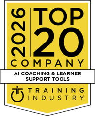 Training Industry 2026 Top 20 Company, AI Coaching and Learner Support Tools