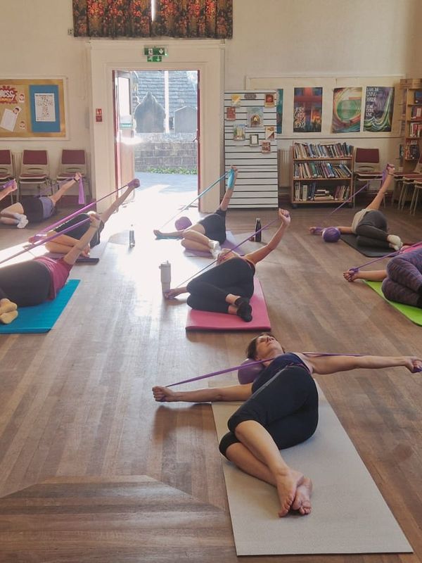 Pilates class photo