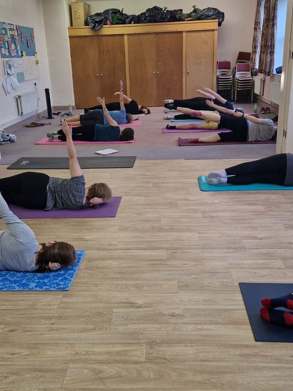 Pilates class photo