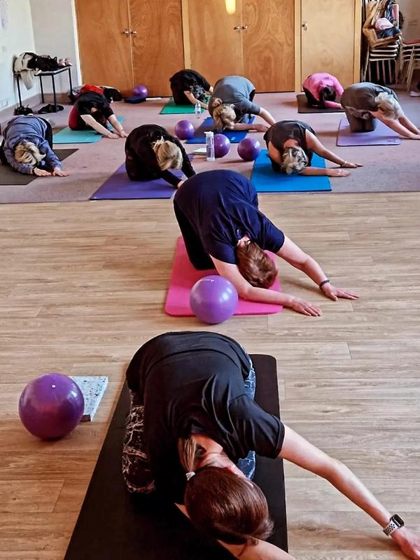 Pilates class photo