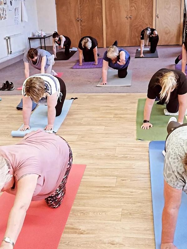 Pilates class photo