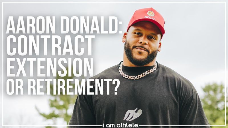 Aaron Donald: Rams Contract Uncertainty, Retirement and Donda Sports | I AM ATHLETE