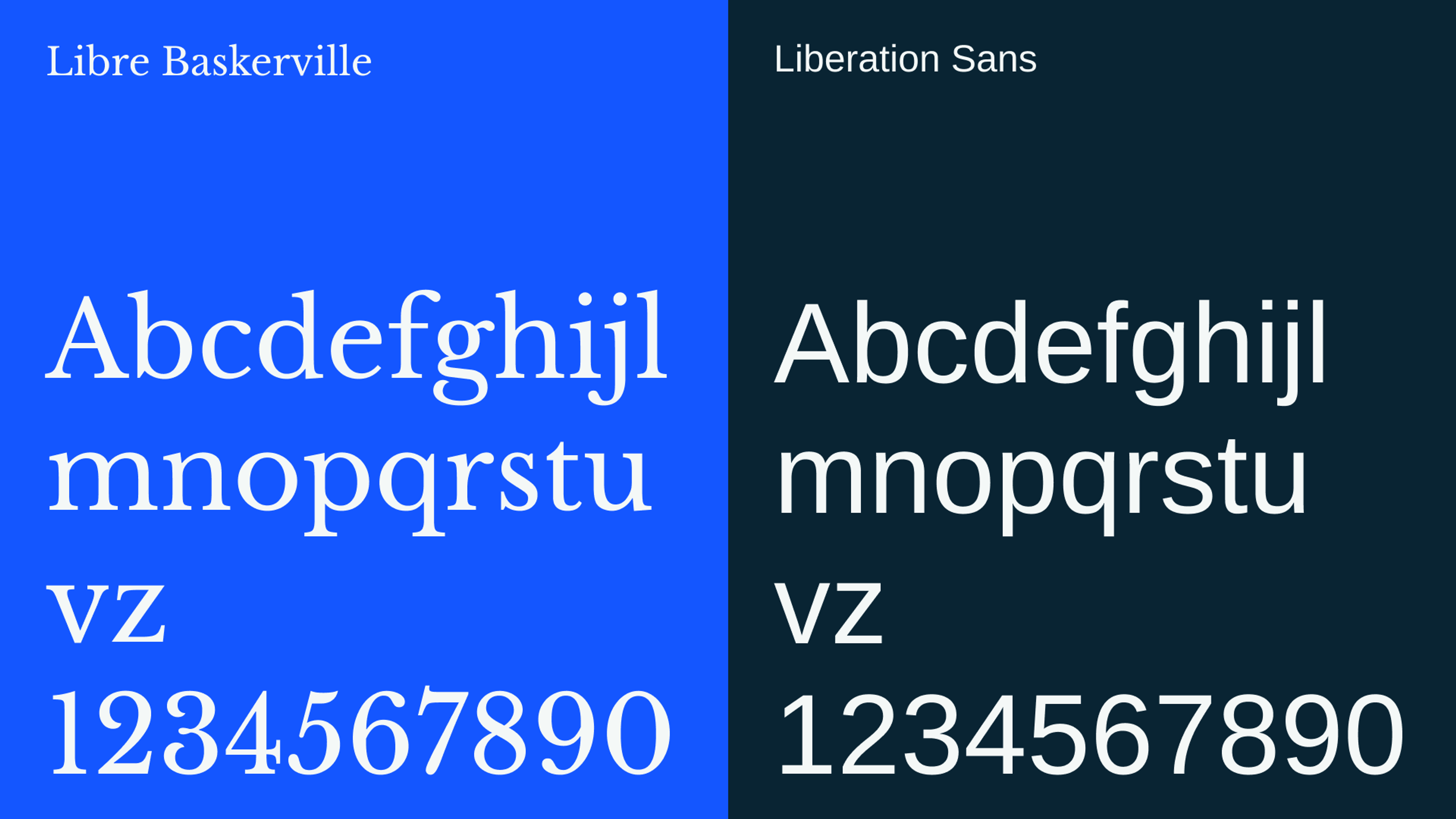 Basedai typography