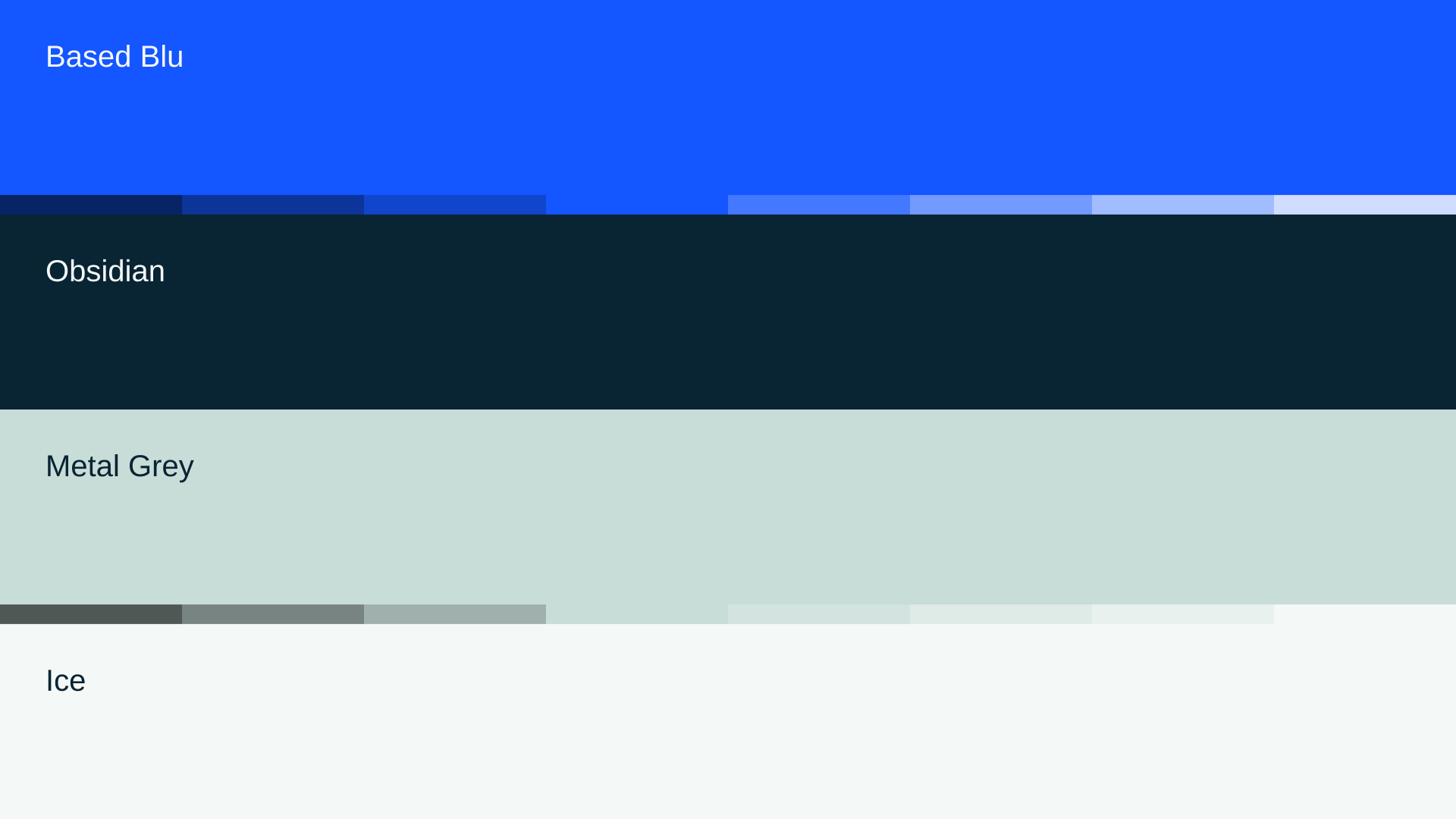 BasedAi color palette