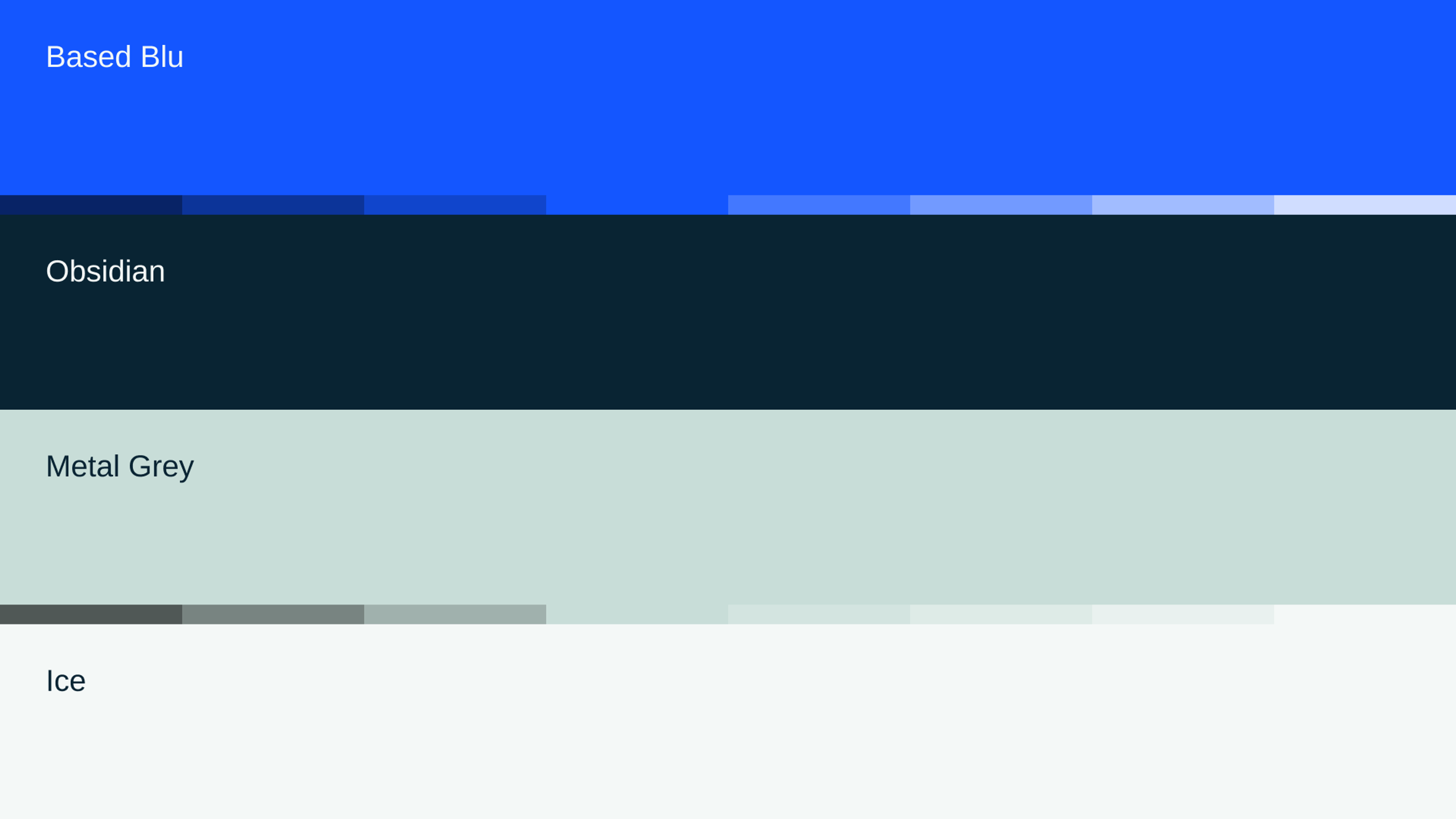 BasedAi color palette