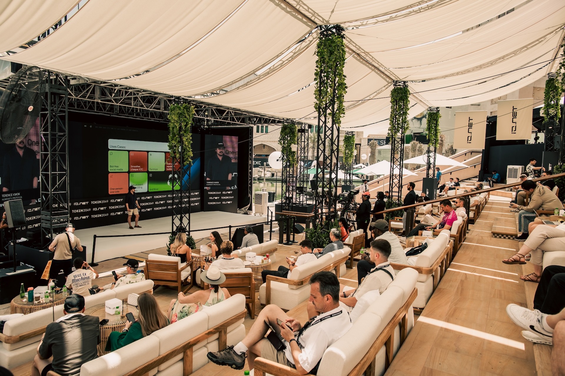 Humanity protocol pitching at Token 2049