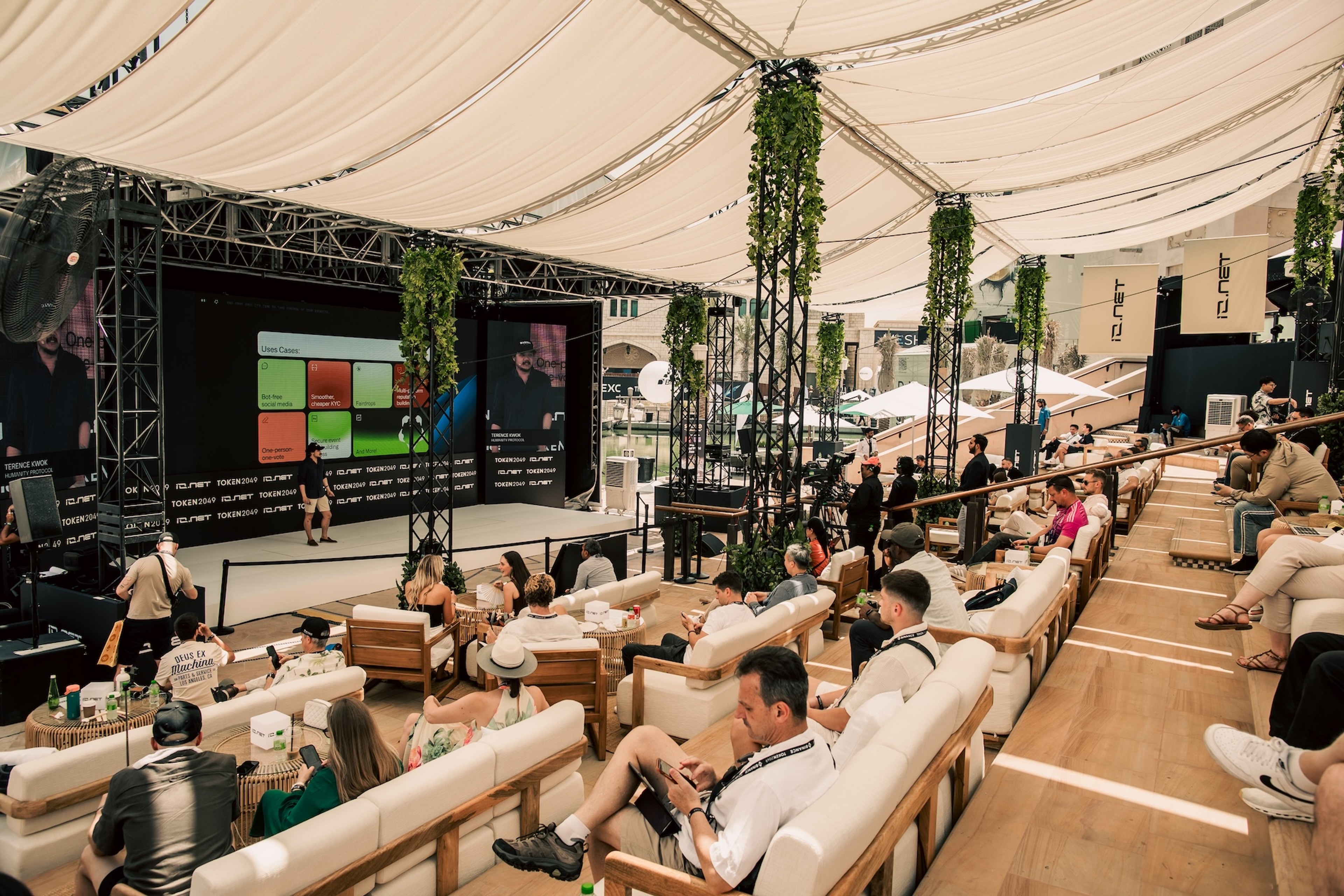 Humanity protocol pitching at Token 2049