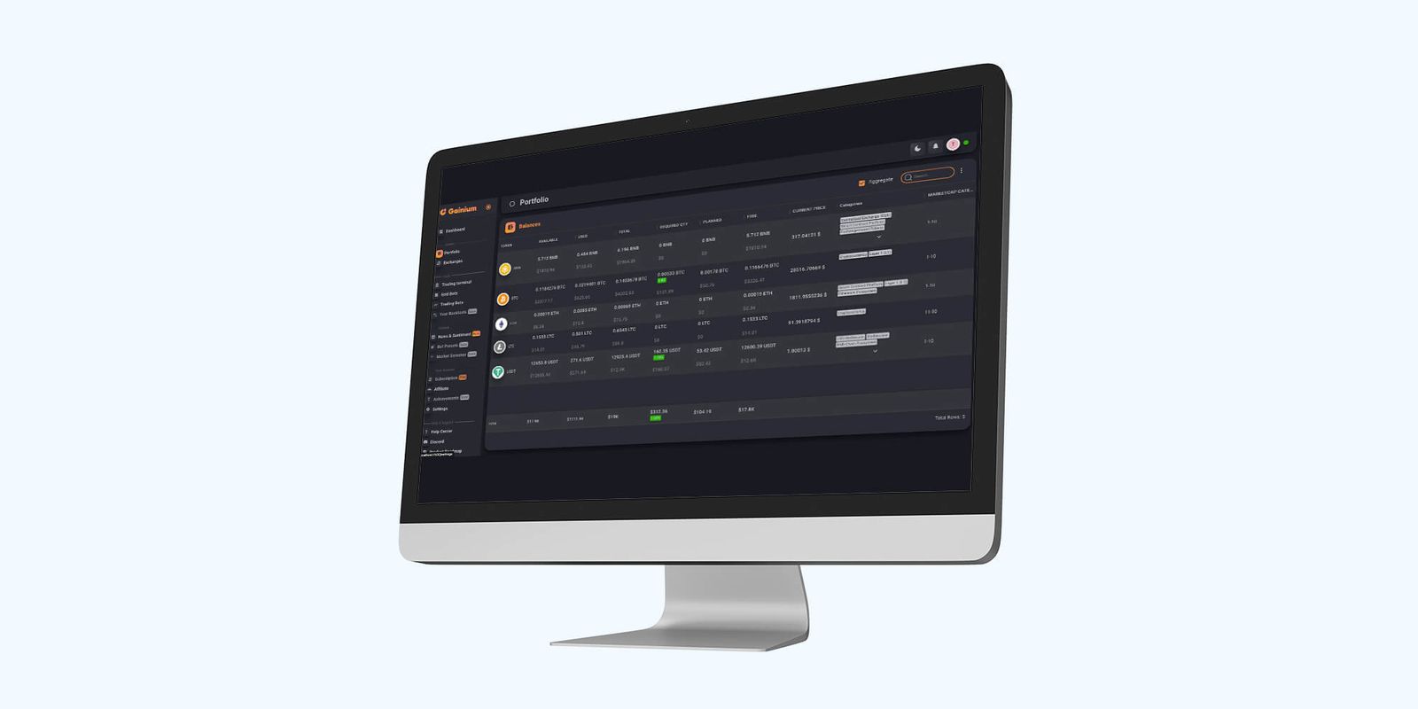 Gainium: screenshot 2 of 2