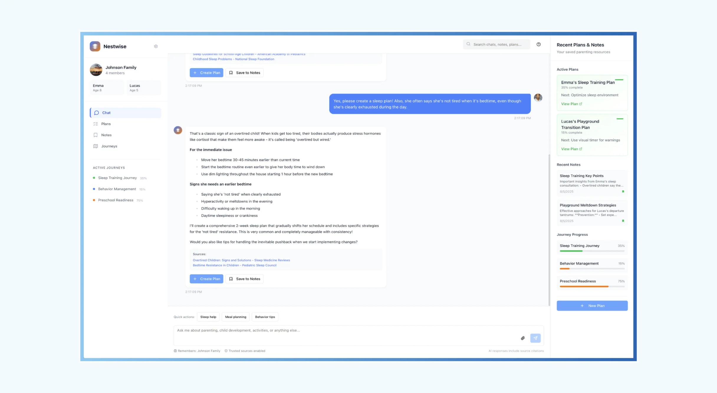 Nestwise: vista previa del proyecto