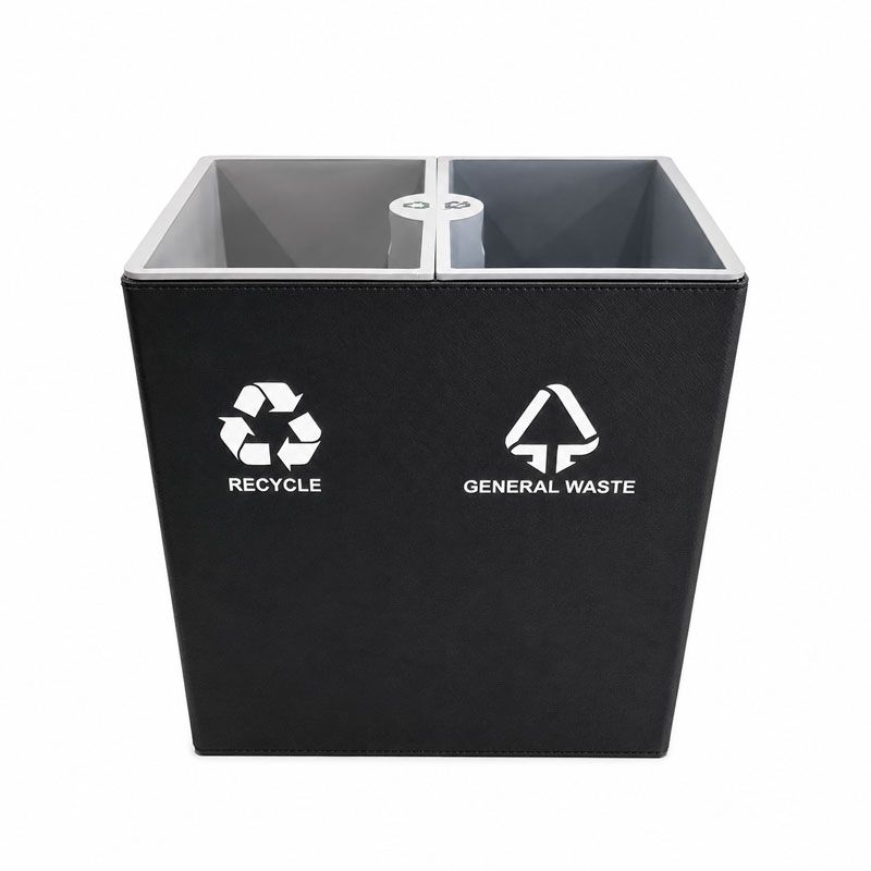 2- Compartments Waste Bin