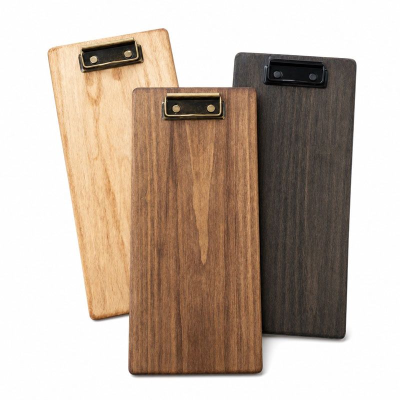 Custom menu boards and clipboards for restaurants and hospitality businesses