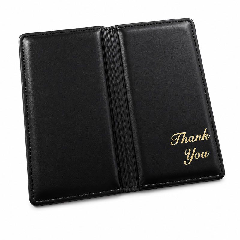 Check Presenter with Thank You Logo
