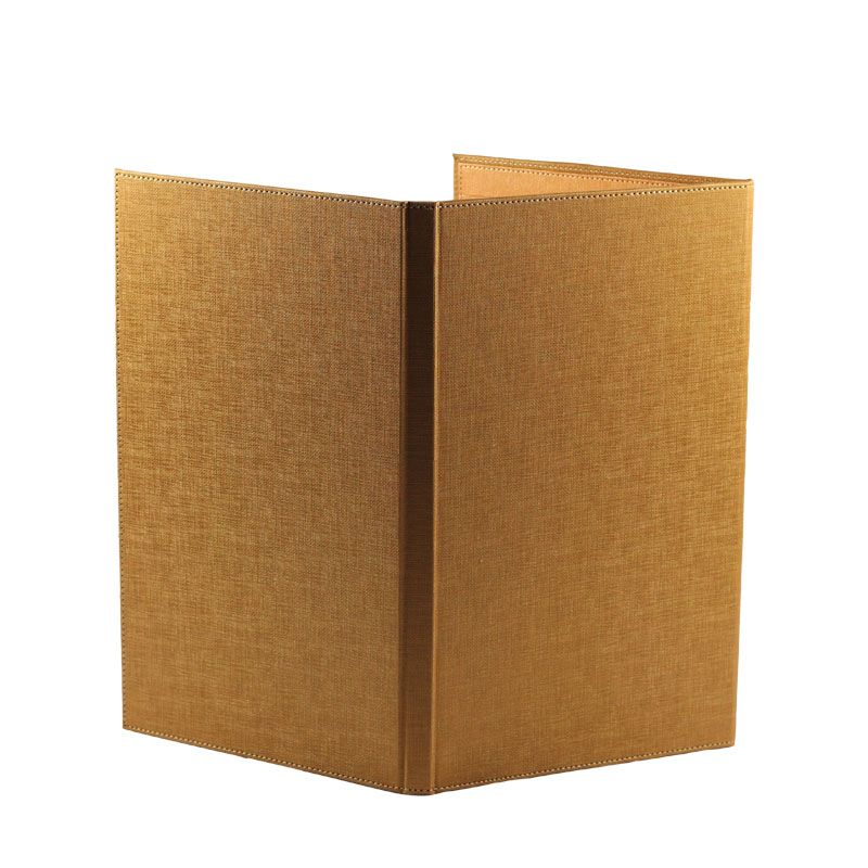 Casebound Triple Menu Cover